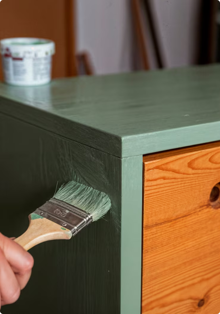 Professional wood staining by GoodBoy Painting Co.